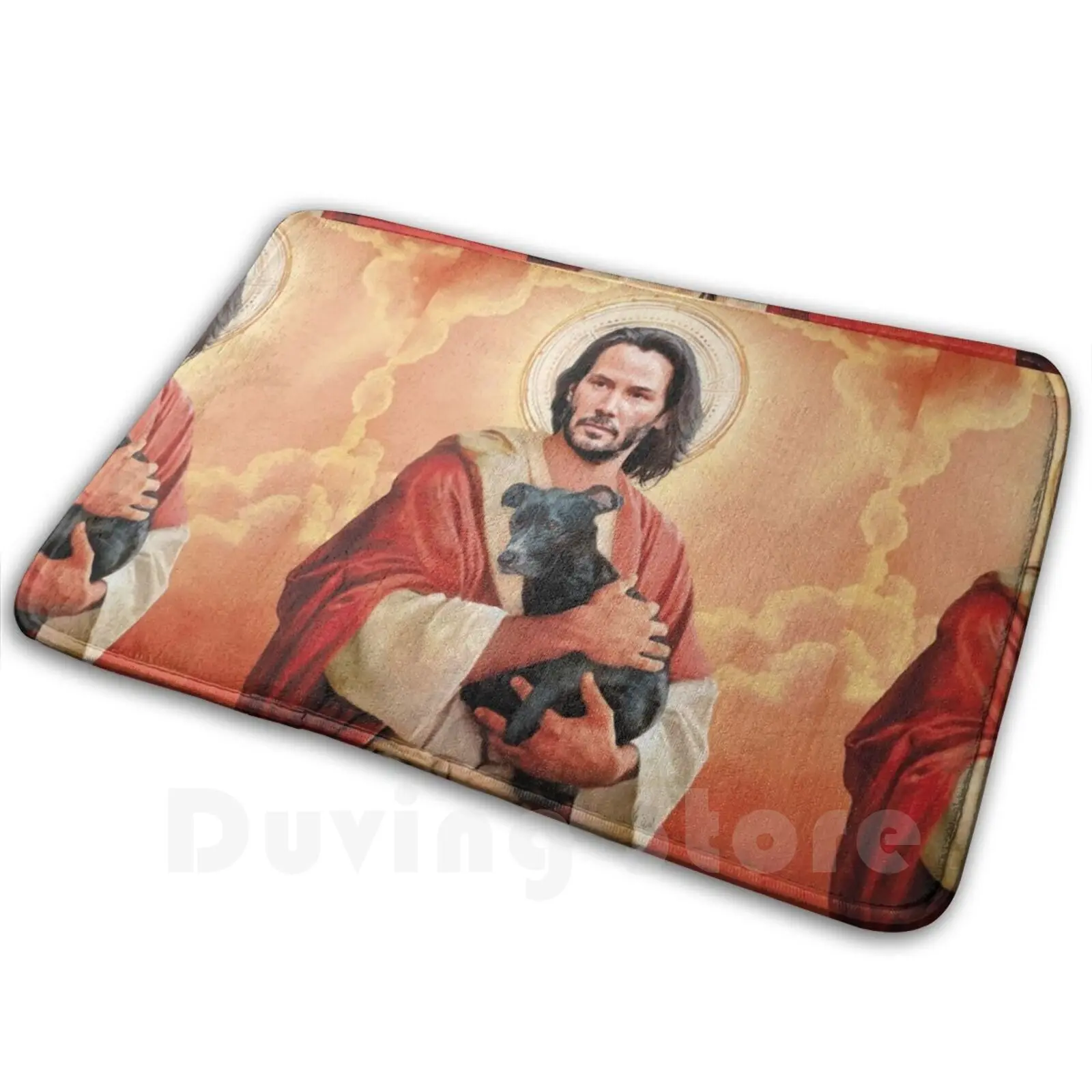 Holly John Tappeto Tappetino Cuscino Morbido Antiscivolo Holly John Dog John Wick Keanu Icon Reeves