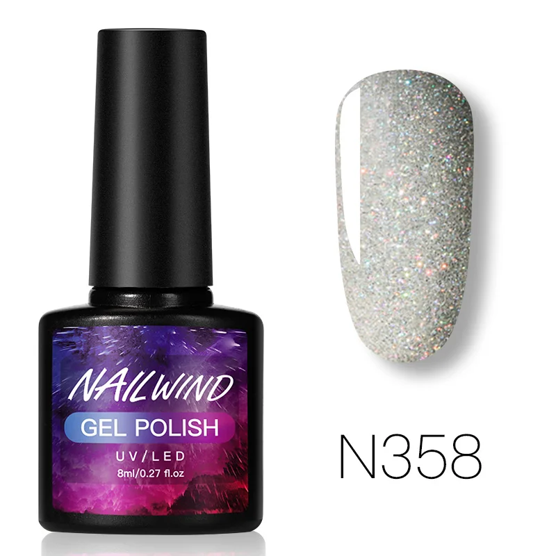 RE17-N358 Гель nailwind лак для ногтей неоновый маникюрный набор для гибридного лака поли расширение база верхнее покрытие УФ Перманентный гель лак для ногтей - Цвет: RE17-N358