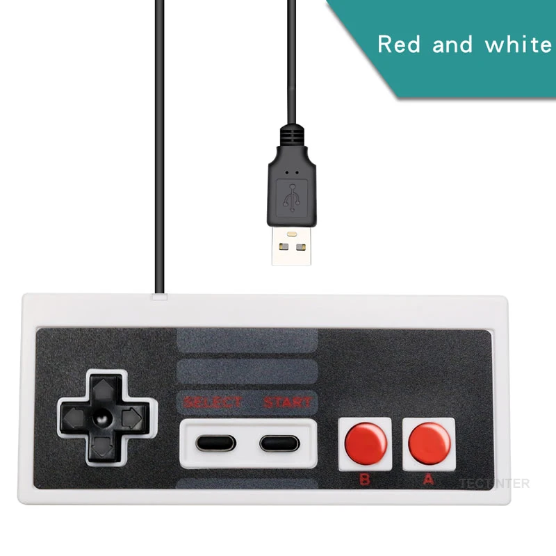 Для NES проводной USB контроллер геймпад PC/USB/NES компьютерные видеоигры ручка Ретро