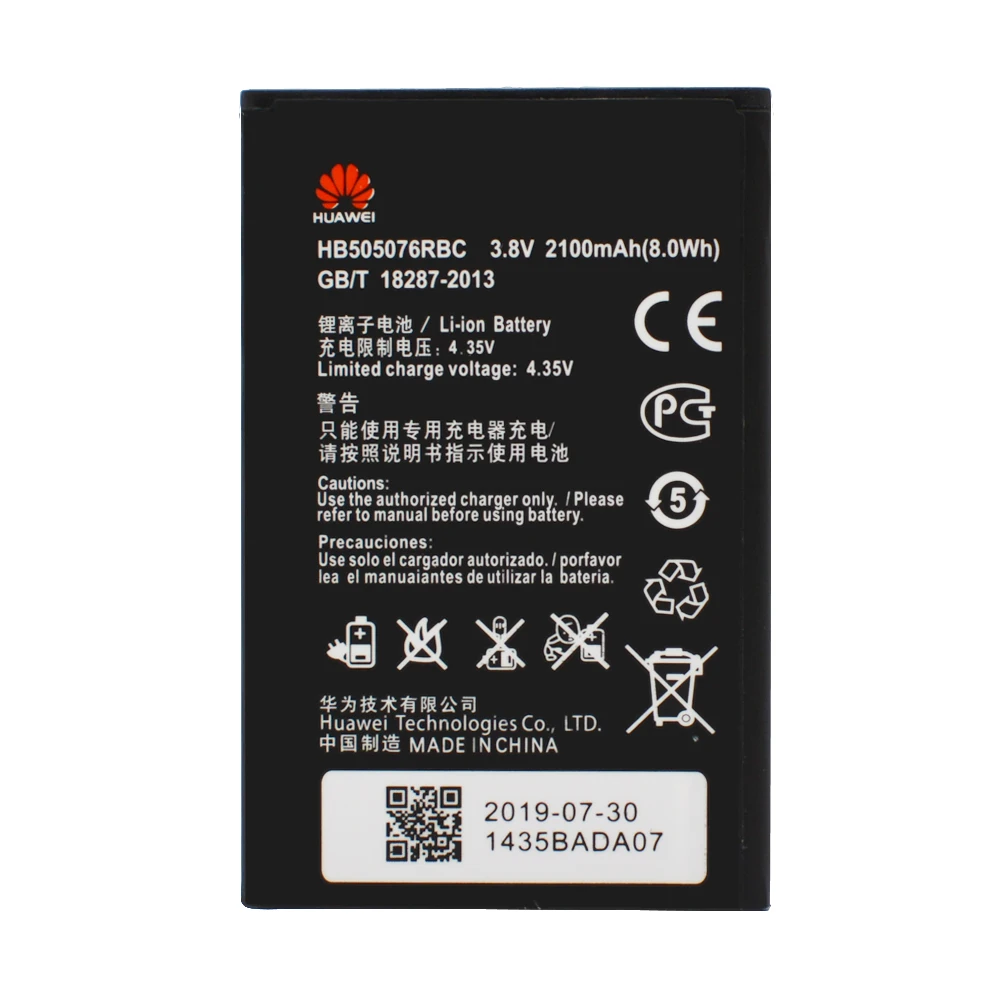 Оригинальный аккумулятор HuaWei HB505076RBC 100% для Huawei Y3 ii Y3II U22 G606 G610 G610S G700 G710 G716 A199 C8815 Y610