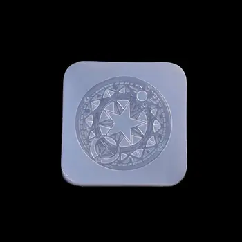 

Magic Circle Silicone Mold Fondant Baking Tool Jewelry Chocolate Cake Decor Mold