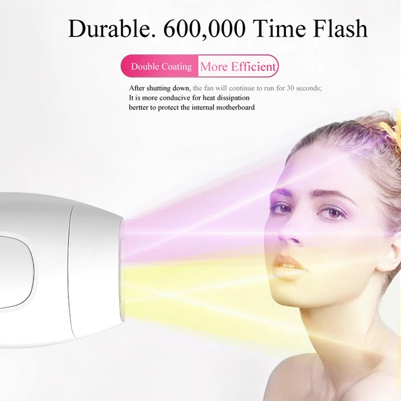 600000 профессиональный Перманентный Ipl эпилятор для удаления волос, электрический Фотоэпилятор для женщин, Машинка для удаления волос без боли