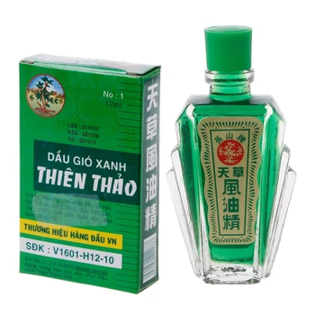 

12ml Medicated Oil Menthol Balm Refreshing Relief Headache Dizziness Pain Rheumatism Abdominal Pain Fengyoujing