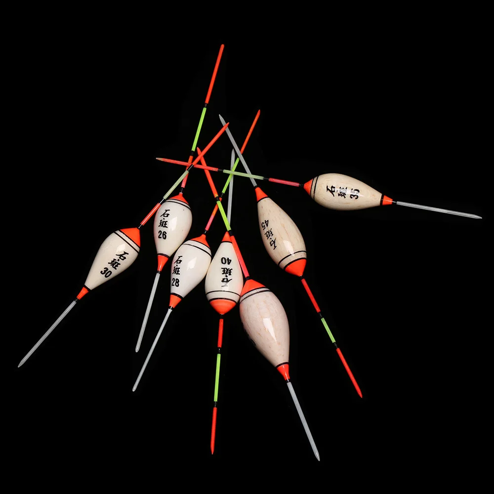 5 шт./компл. 23 размера изысканный прочный Balsa дерево поплавок мелкий плавающий длинный хвост поплавок аксессуары для выездной рыбалки