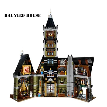 

Haunted house 10273 Creator Ghostbusters Firehouse 16001 75827 4705pcs Street View Model Building Kits Blocks Bricks
