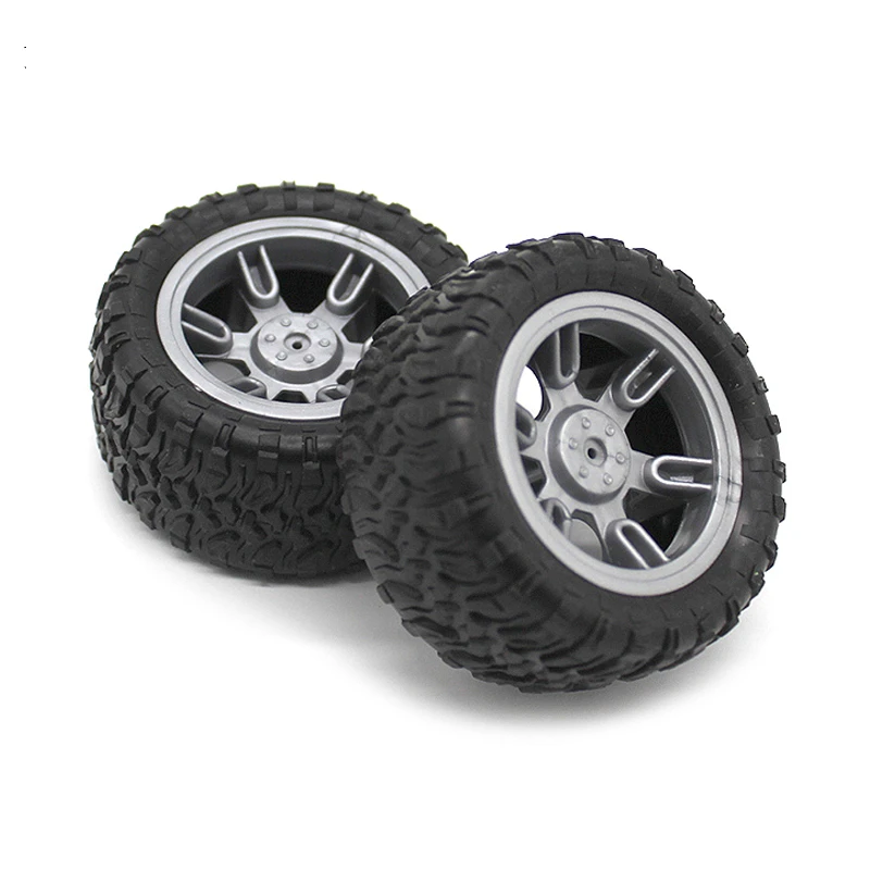 3*60mm rubber wheels 3mm holes DIY toy car soft tread wheels handmade
