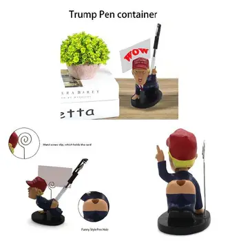 

Trump Shake Head Pencil Holder Pen Container Pen Organizer Birthday Gifts UY8