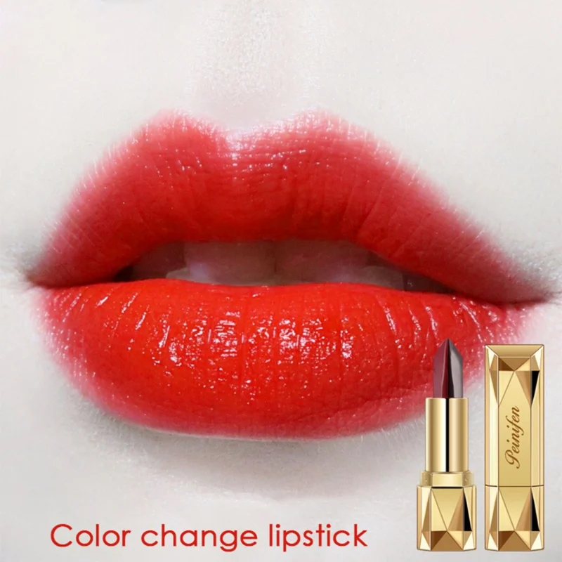 1 Pc Tiga Colorn Lipstik Merah Emas Mewah Tabung Tahan Lama Tahan Air Berubah Warna Lipstik Makeup Kosmetik Maquillaje Lipstik Aliexpress