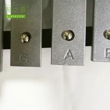 Толстое 15 звуковое алюминиевое пианино для раннего образования ударный инструмент для детского сада музыкальный ударный инструмент