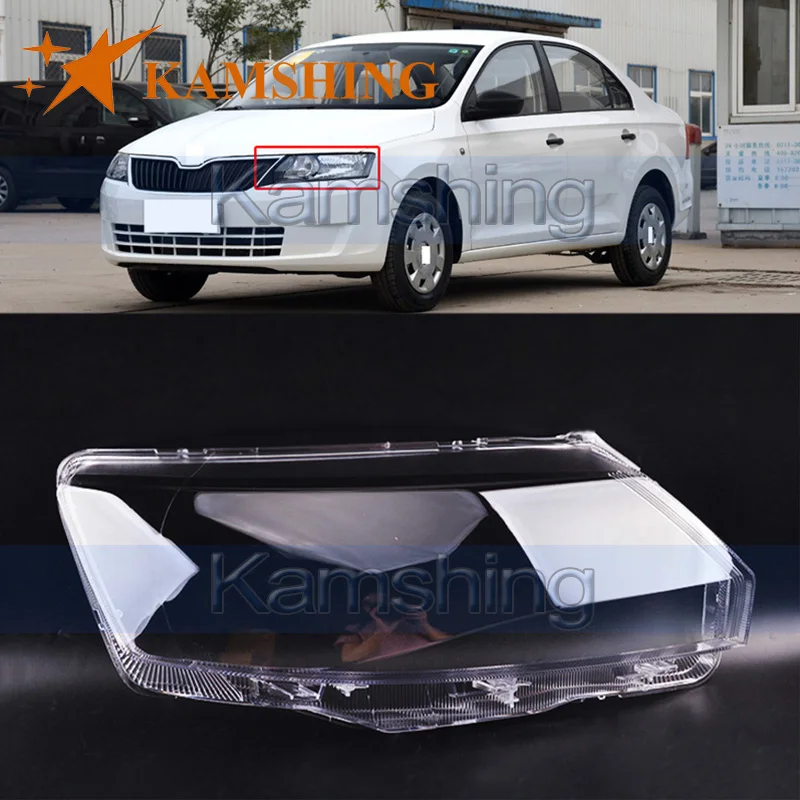 CAPQX для Skoda Rapid 2013-2016 передняя фара крышка фары водонепроницаемый яркий абажур