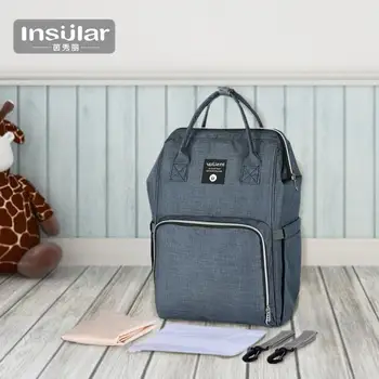 

Mummy Backpack Large Capacity Multi-function Waterproof Mummy Shouler Bag Maternal And Child Outdoor Pack