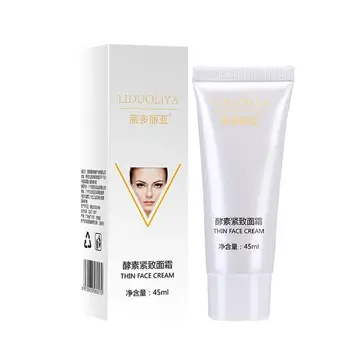 

45ml Enzyme Sliming Face Cream Face Lifting Cream Burning Fat Shaping V Face Firming Skin Slimming Cream