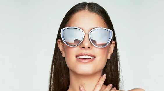 Marsquest-gafas sol de ojo gato para mujer, lentes de sol de gran tamaño, Cygnus -