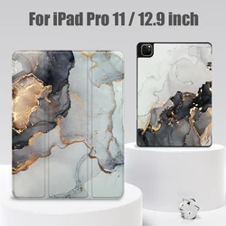 Capa de tablet mtt para ipad pro 12.9, capa inteligente em tpu macio + couro com suporte para lápis, modo de repouso e despertar automático, para modelos 11, 2021 e 2020