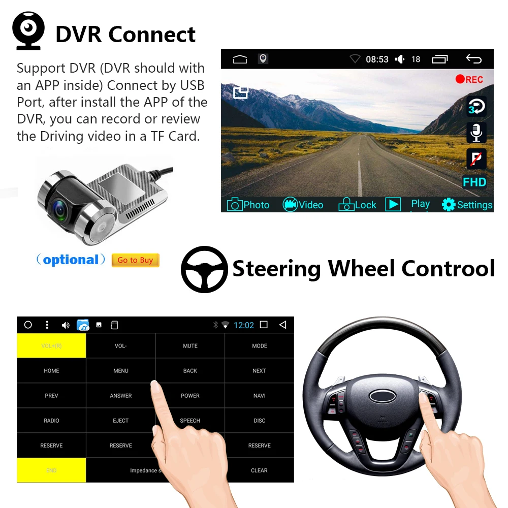 Hikity 1din Android gps навигационный плеер 7 ''универсальный автомобильный радиоприемник Авто Выдвижной WiFi Автомобильный MP5 мультимедийный плеер Поддержка камеры