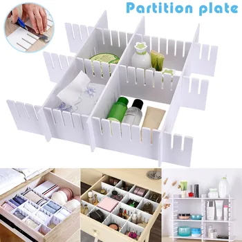 

Adjustable Clapboard Drawer Divider Partition Storage Wardrobe Storage Organizer J99Store
