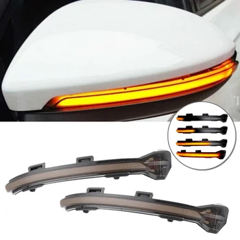 

2pcs Rearview Turn Signal For Golf 7 MK7 R GTE GTD Light Indicator Exterior