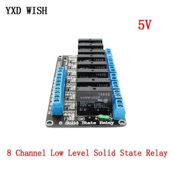 8 Channel 5V 12V 24V DC Relay Module Solid State Low Level G3MB-202P Relays SSR AVR DSP Relay Board 250V 2A For arduino Diy Kit
8 Channel 5V 12V 24V DC Relay Module Solid State Low Level G3MB-202P Relays SSR AVR DSP Relay Board 250V 2A For arduino Diy Kit