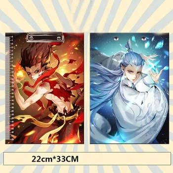 

1 Pcs Kawaii A4 Nezha Angels of Death Clipboard Anime Stationery Clip Folder Board Desk File Drawing Writing Pad School Supplies