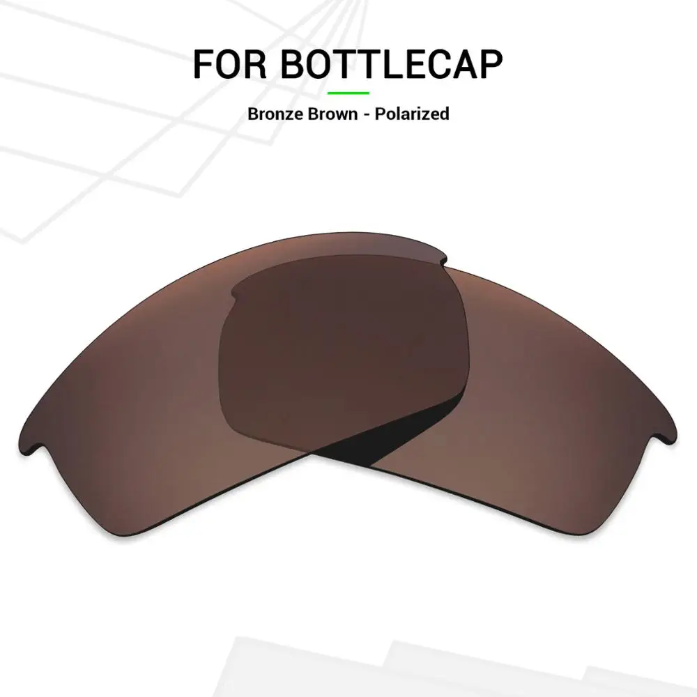 Mryok поляризованные Сменные линзы для солнцезащитных очков Окли Bottlecap бронзового коричневого цвета