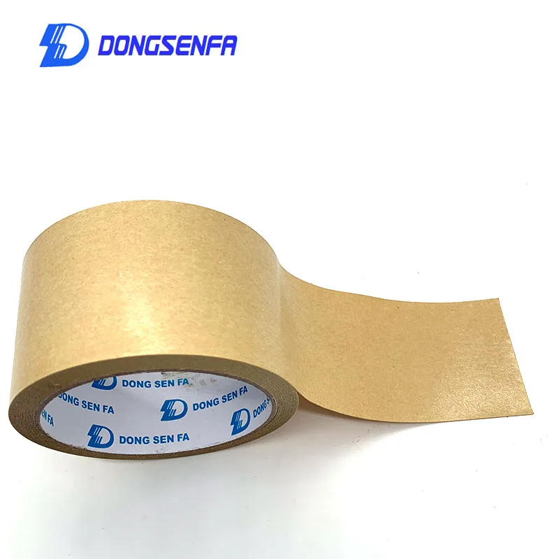 1 рулон 20Y водоотталкивающей ленты DONGSENFA из крафт бумаги прочная клейкая