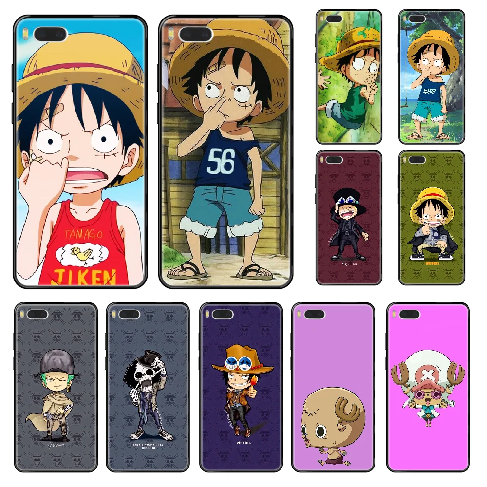 В виде милого героя Аниме One Piece чехол для телефона Xiaomi Redmi Mi 3 5 6 8 9 A1 2 Max3 Mix2 X SE Lite рro