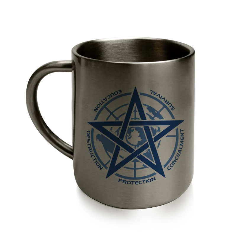 Scp Secure Contain Protect Special Special Containment Procedure Foundation  Goc Star Stainless Steel Mug Cup Cosplay Prop Gift - Costume Props -  AliExpress