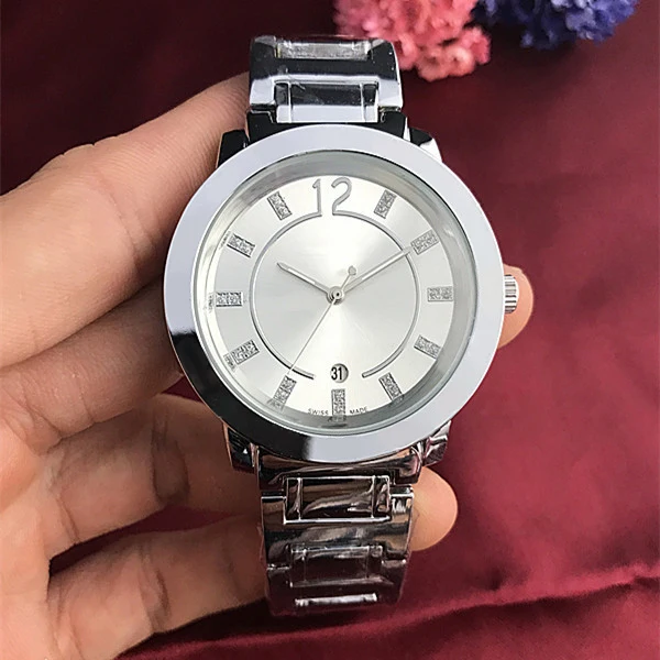 Элегантные женские роскошные серебряные Бизнес наручные часы Модные женские повседневные часы женские часы Relogio Feminino Fit Pandoraes Pandoraes