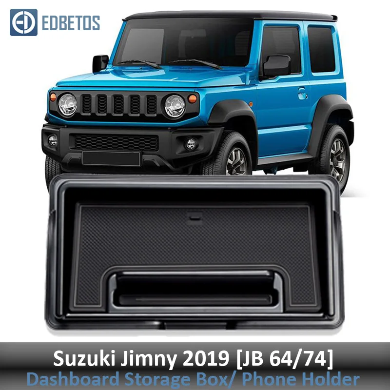 Ящик для хранения приборной панели, органайзер для Suzuki Jimny, внутренний держатель для телефона, лоток Jimny, Многофункциональная подставка для телефона, консоль