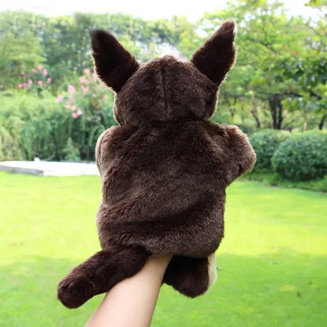 Animal Hand Puppet Cartoon Plush Toys Baby Educational Animal Hand Puppets Pretend Telling Story Doll Toy for Children Kids Gift 3