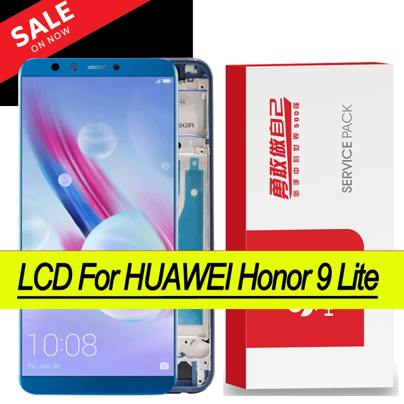 Дисплей 5 65 ''для Huawei Honor 9 lite ЖК-дисплей с сенсорным экраном и дигитайзером в