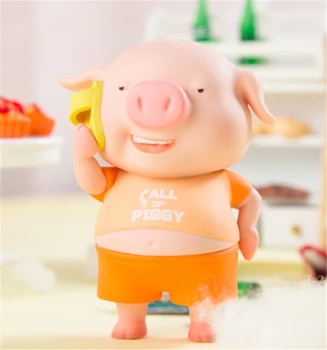 

Blind box LITTLE PIGGY pig day white dream series hand-made trend doll ornaments