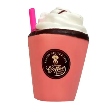 

Simulated Ice Cream Sippy Cup PU Doll Slow Rebound Decompression Toy Foam Relaxed Toy Decoration Soft Toy Cake Sample Model