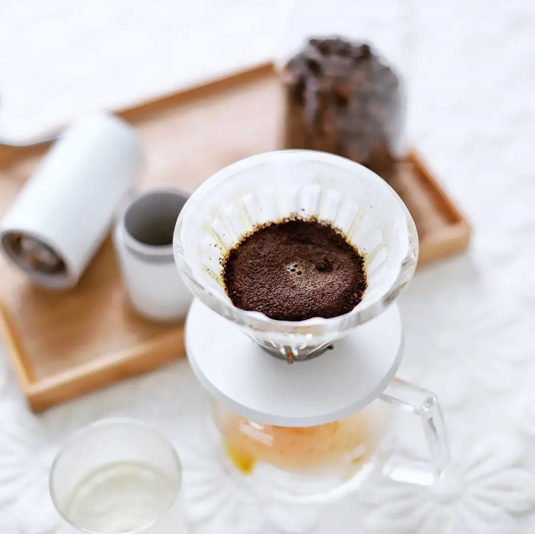 TIMEMORE Glass Crystal Eye coffee dripper pour over Filter coffee maker Conical glass washable coffee filter plastic holder