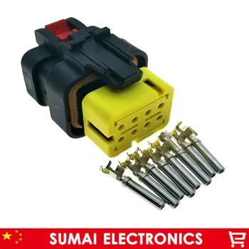 

AMP/TE 8 Pin Auto 776494-3 776532-3 Camshaft sensor plug,8P Oil pressure/atmospheric pressure sensor plug for Excavator Carter