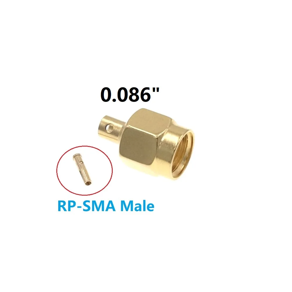 RP-SMA Male RG405 1