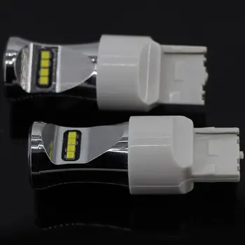 

2pcs 1156 P21W T20 7440 W21W T15 W16W LED Backup Light For Flips Chips LED Bulbs Car Reverse Lamp Xenon White 12V