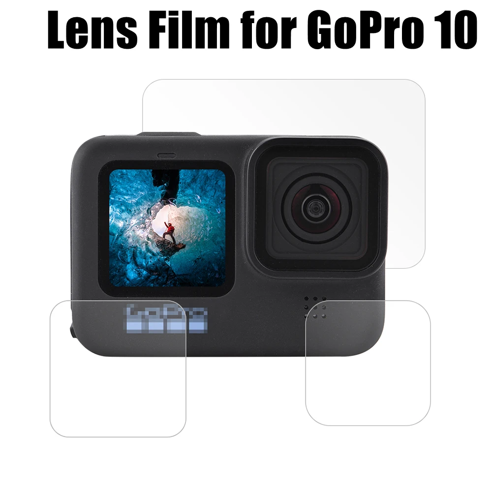 For Gopro 10 Tempered Glass Screen Protector Camera Lens Protective