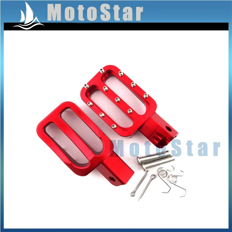 CNC Алюминиевые Подножки для ног для 50cc-160cc китайский яма грязи Мотор велосипед мотоцикл Thumpstar Lifan YX