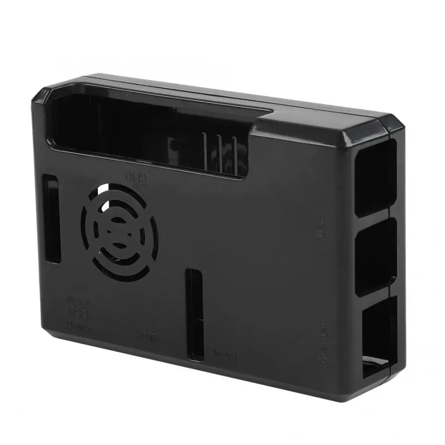 Orange pi Быстрое рассеивание тепла чехол для Raspberry Pi в черном корпусе для Raspberry Pi Модель B+/3/2 Модель B