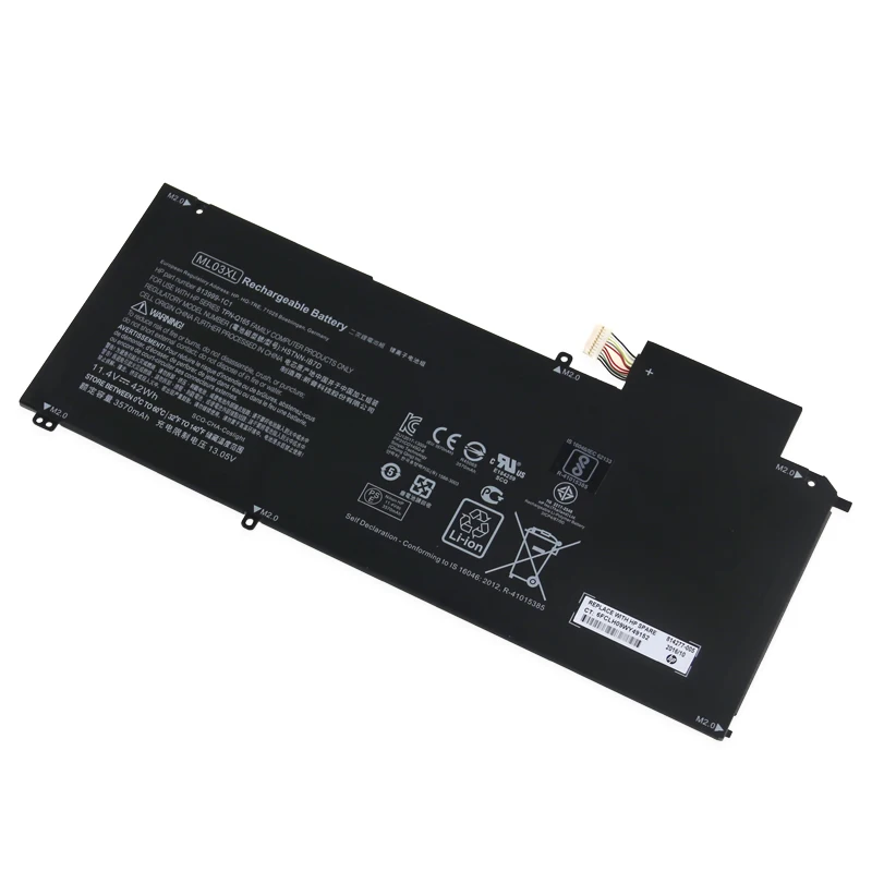 Kede ML03XL ноутбук Батарея для hp призрак X2 12-A000 12-A001DX HSTNN-IB7D 814277-005 813999-1C1 11,4 V 42wh