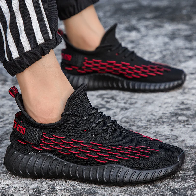 

2019 New Style Fly Woven Versatile MEN'S Shoes Autumn Breathable Cool Coconut Shoes Fashion Casual Outdoor Sneakers Men's
