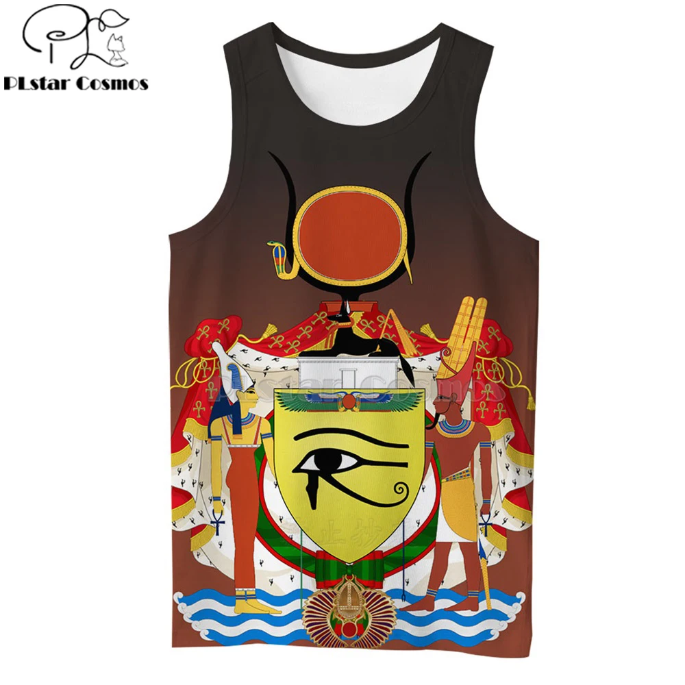 A156-royal-coat-of-arms-of-egypt-3d-all-over-printed-clothes-ja0003-tank-top