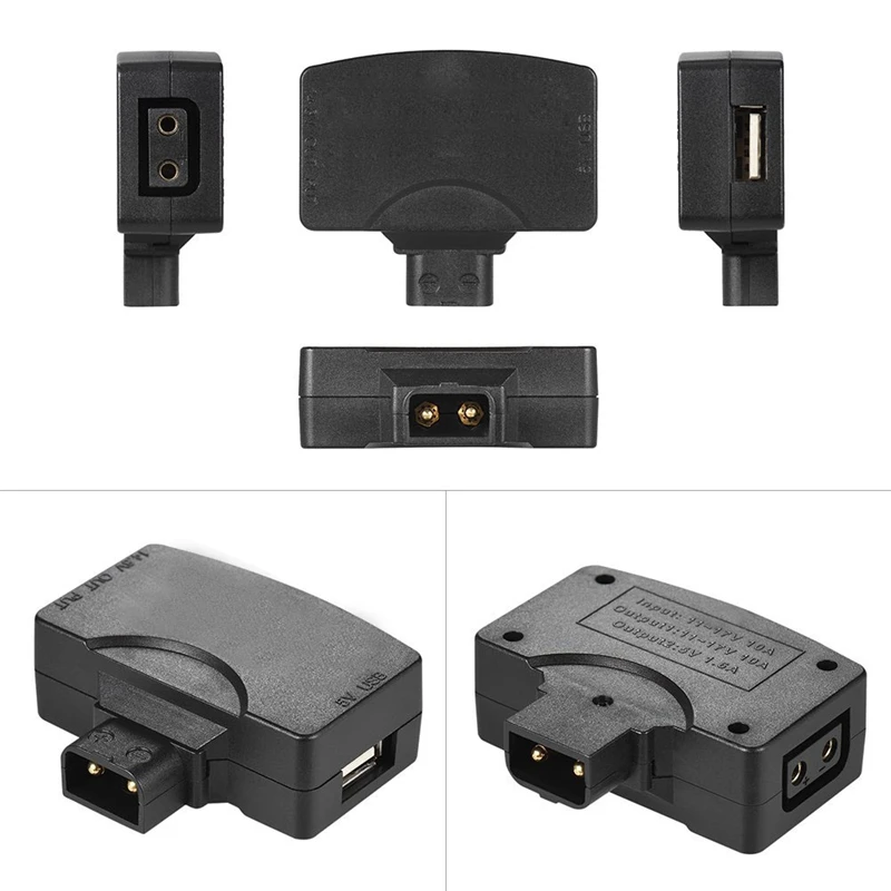 ABKT-D-Tap для Usb кабеля(5 В) В комплект поставки входит адаптер для v-образного крепления видеокамеры Камера Батарея Bmcc Iphone 7/6/6Plus samsung умный Ios