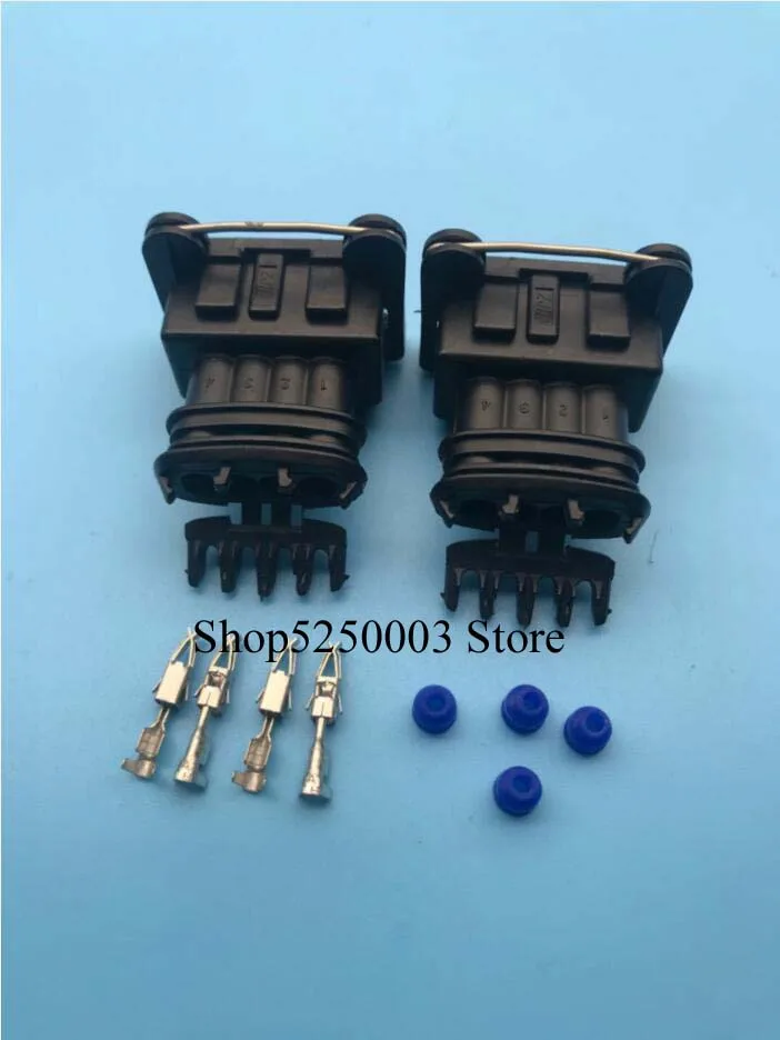 4 Pin AMP Водонепроницаемый топлива заглушка инжектора разъем 282192-1 EV1 младшая модель таймера включения JPT комплекты Jetronic