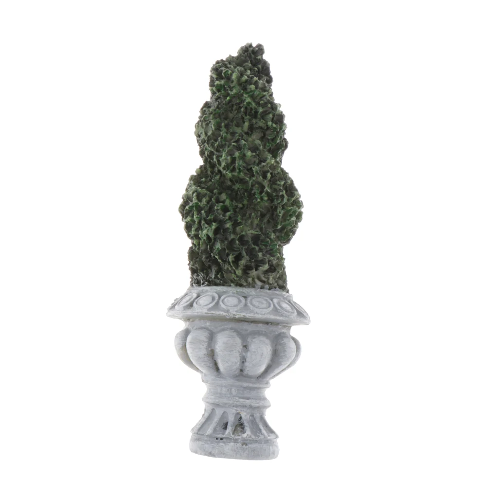 

Miniature Accessories Dollhouse Plant Tree Pot 1/12 Dollhouse