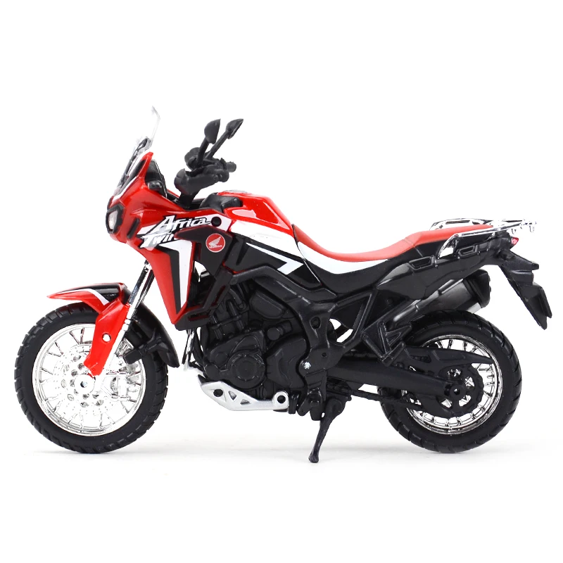 Maisto 1:18 Honda Africa Twin DCT Die Cast Vehicles Collectible Hobbies Motorcycle Model Toys 5