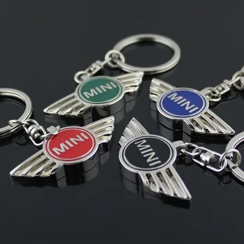 

Metal Car Key Chain Logo Pendant Keychain Crest Keychain Keyring Gift for BMWs Mini Coopers 2011 2012 2013 R56 R50 R53 F56