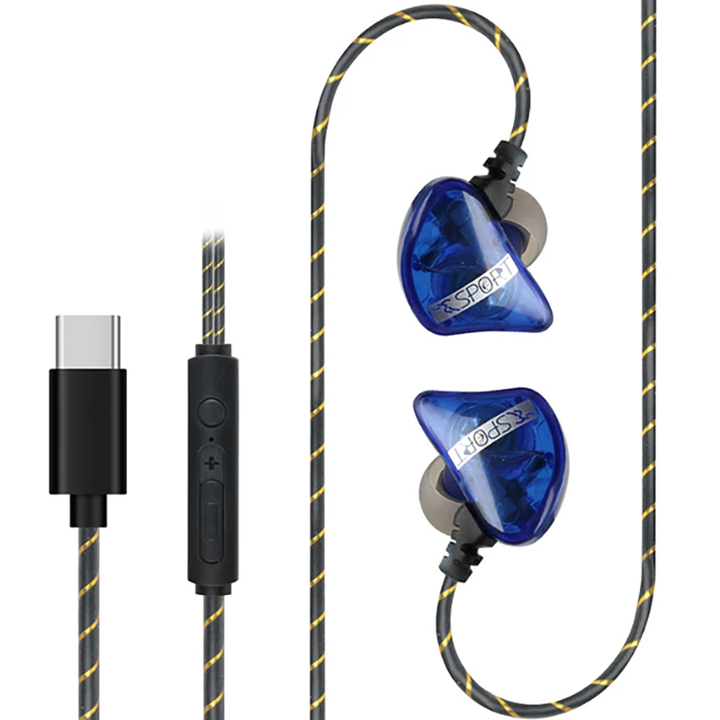 HiFi игровые наушники двухъядерный привод блок управления проводом стерео