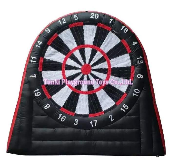 giant inflatable football dart board for sale, cheap inflatable soccer dart game, carnival inflatables